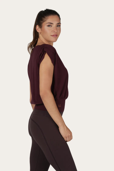 Caela Yoga Top - Fig