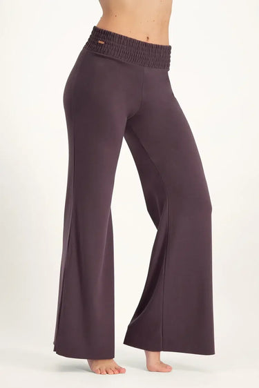 Flow Wide Yoga Pants - Berry