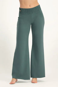 Flow Weite Yoga-Hose - Forest