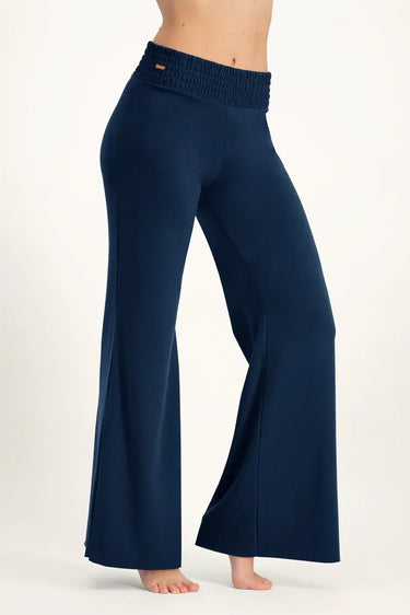 Flow Wide Yoga Pants - Midnight