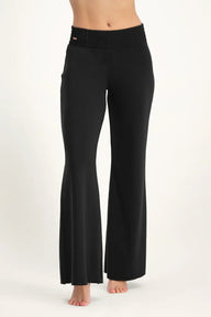 Flow Weite Yoga-Hose - Onyx Black