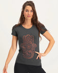 Hamsa Core Yoga Tee - Ash