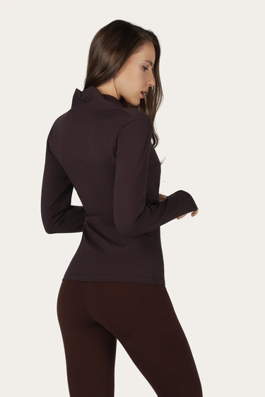 Ishtar Yoga Longsleeve - Coffee