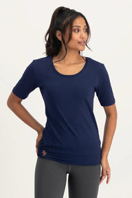 Kami Yoga Tee - Midnight