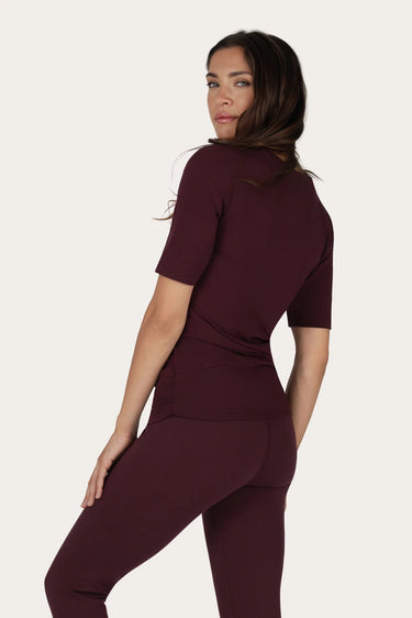 Kami Yoga Tee - Fig
