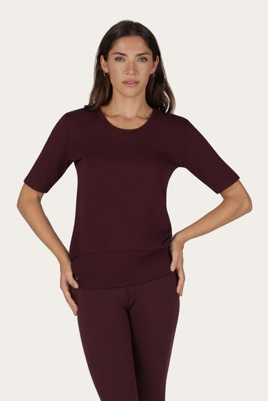 Kami Yoga Tee - Fig