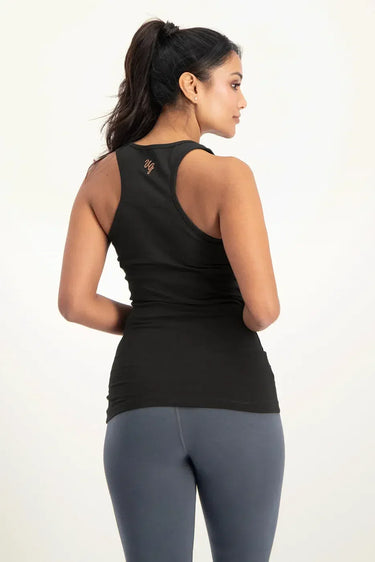 Metatron Core Yoga Tank - Onyx Black