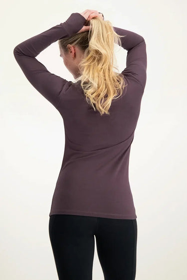 Namaste Core Yoga Longsleeve - Berry
