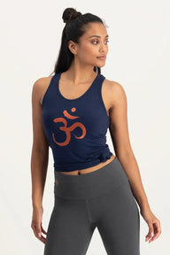 OM Core Yoga Tank - Midnight