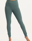 Satya Yoga Leggings -Forest