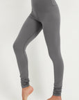 Satya Yoga Legging - Charcoal