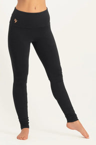 Shaktified Yoga-leggings - Onyx Black