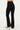 Aura Flared Yoga Sporthose – Onyx Black