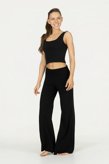 Flow Summer Yoga Broek - Onyx Black