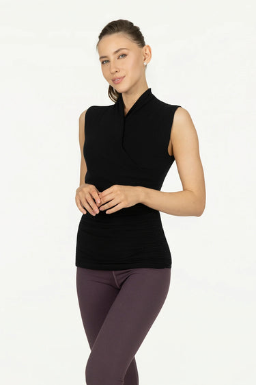 Good Karma Yoga Top - Onyx Black