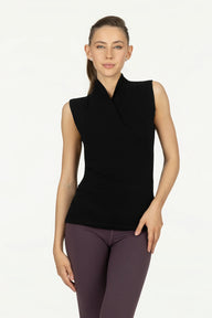 Good Karma Yoga Top - Onyx Black