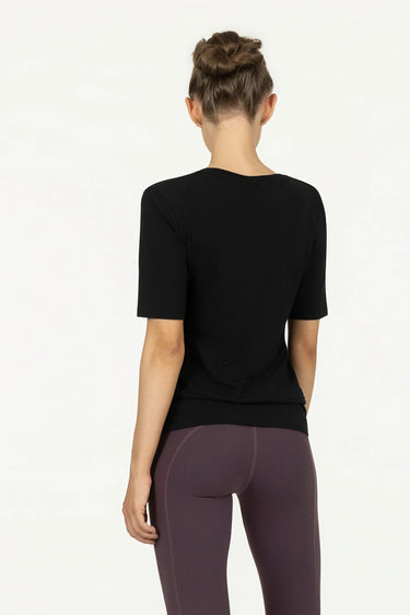 Kami Yoga Tee - Onyx Black