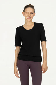 Kami Yoga Tee - Onyx Black