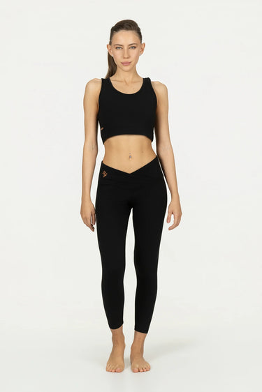 Sati 7/8 Yoga Legging - Onyx Black
