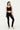 Sati High Waist Yoga Leggings - Onyx Black