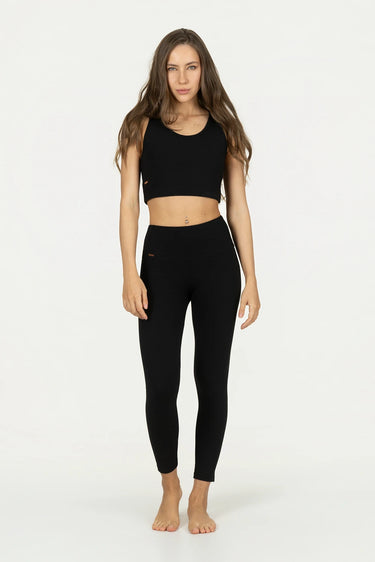 Surya Yoga Leggings 7/8 - Onyx Black