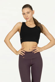 Surya Yoga Sport-BH – Onyx Black