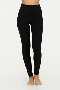 Surya Dry Fit Yoga Leggings - Onyx Black