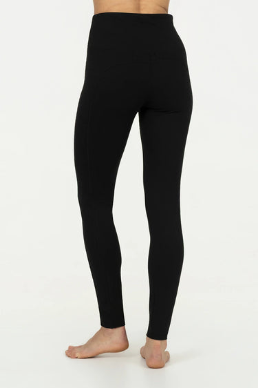 Tara Pocket Yoga Leggings - Onyx Black