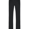 Agni locker sitzende Yogahose-hohe Taille Yogahose mit weiten Beinen-urban black-15515501