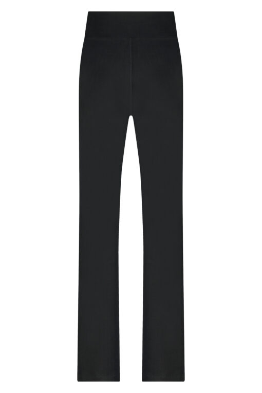 Agni locker sitzende Yogahose-hohe Taille Yogahose mit weiten Beinen-urban black-15515501