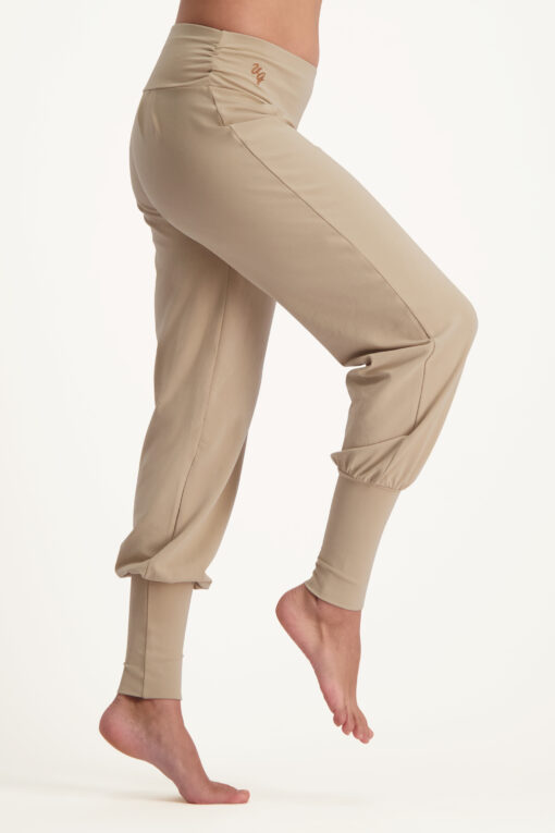 Dakini yoga harem pants-loose-fit yoga pants-Sand-14095513