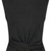 Lakshmi yoga knot shirt -urban black-13275501_front