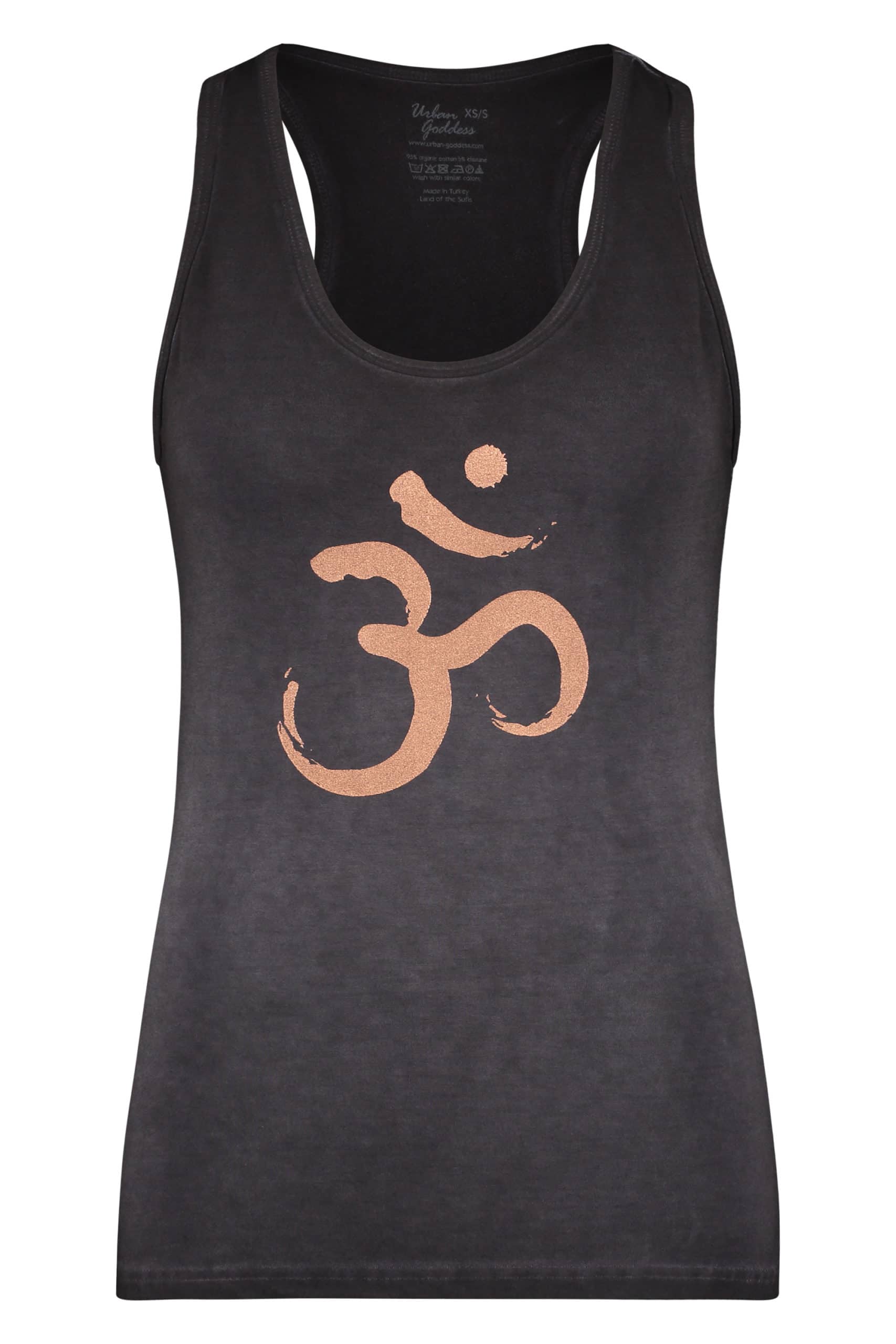 Hippe yoga tank top OM van Urban Goddess yoga kleding