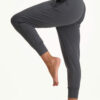 bhumi loose fit yoga pants_charcoal_side_model