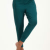 bhumi relaxed fit yoga pants_pine_front_model