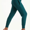 bhumi relaxed fit yoga pants_pine_side_model
