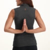 Good Karma Yoga Top - Ash - Urban Goddess - model back